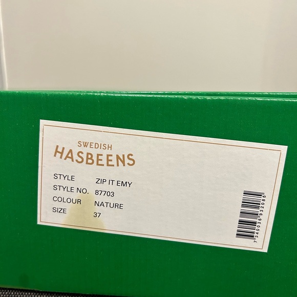 NWT Swedish Hasbeens Zip It Emy - Picture 6 of 6
